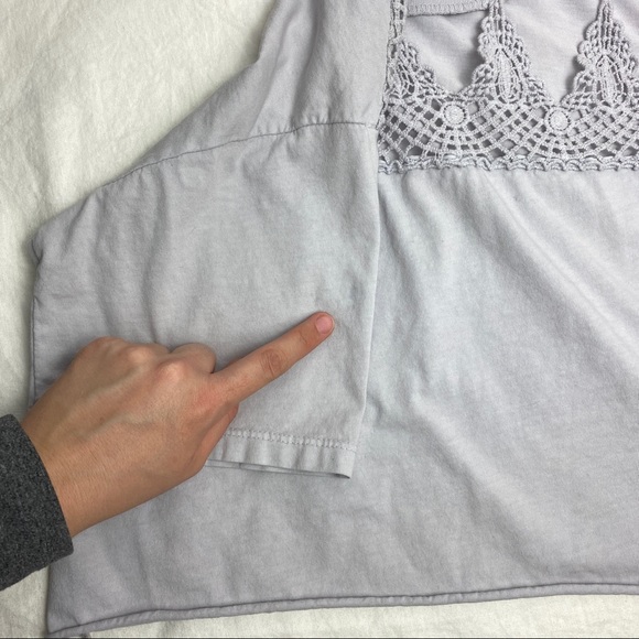 Lilac Crop Top - Don’t Ask Why - Made in Italy - Picture 11 of 14